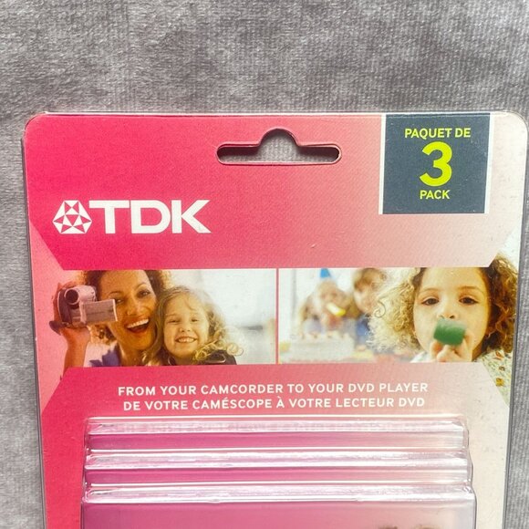 TDK Mini DVD-RW 30 Min Rewritable 3 Pack - Picture 3 of 6